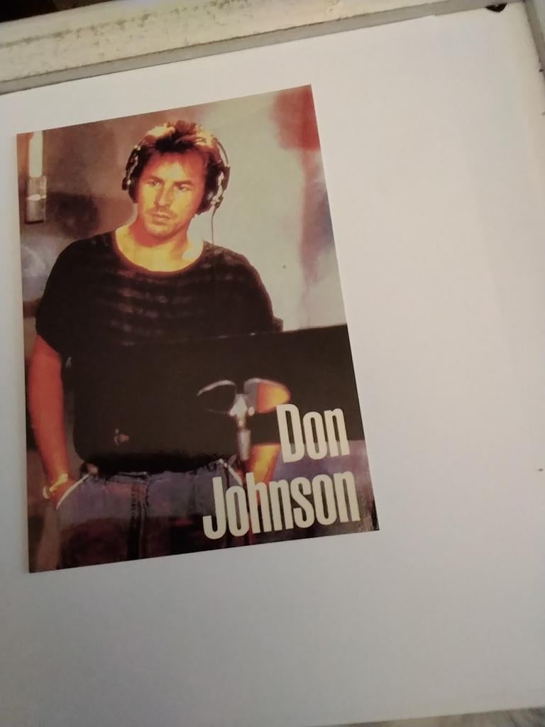 DON. JOHNSON, Verzamelen, Ophalen of Verzenden, Sterren en Beroemdheden