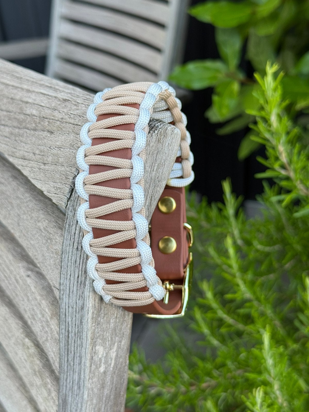 Handgemaakte hondenhalsband, Ophalen of Verzenden, Handgemaakt, Nieuw