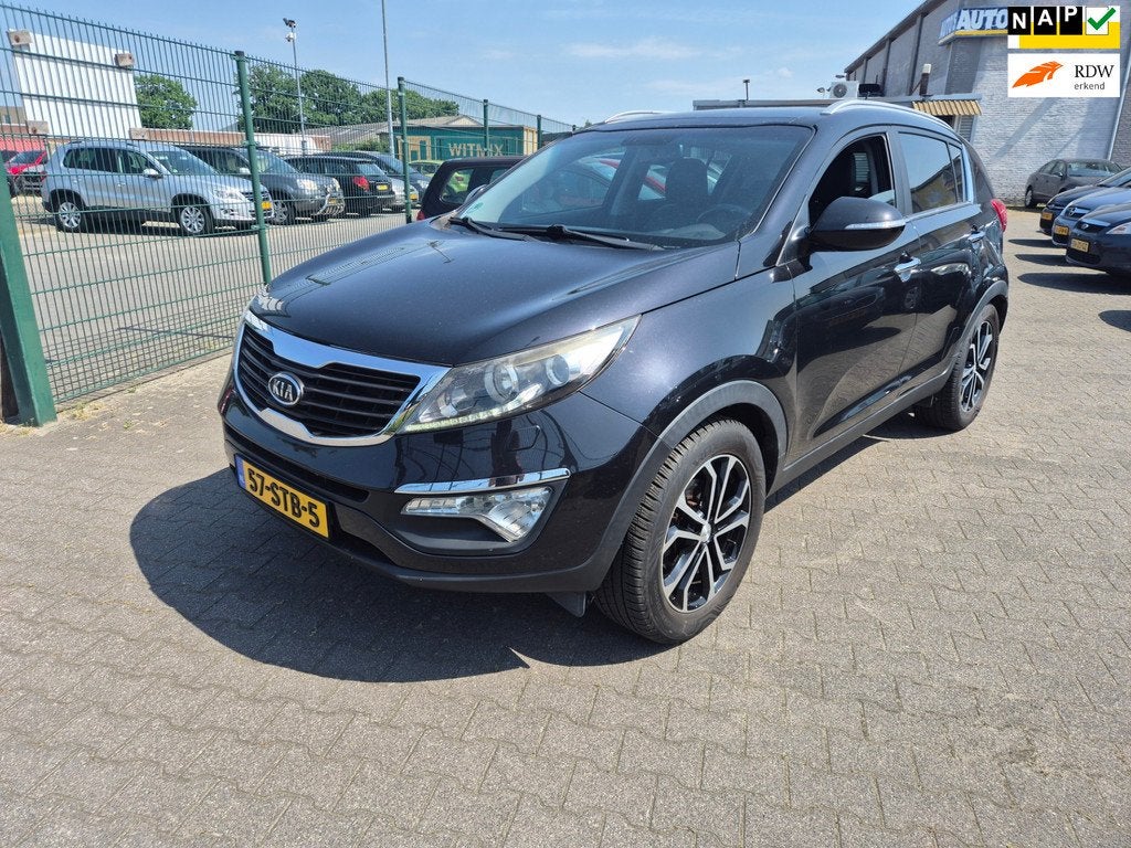 Kia Sportage Kia Sportage 2.0 X-clusive-AUTOMAAT, Gebruikt, Zwart, 4 cilinders, SUV of Terreinwagen