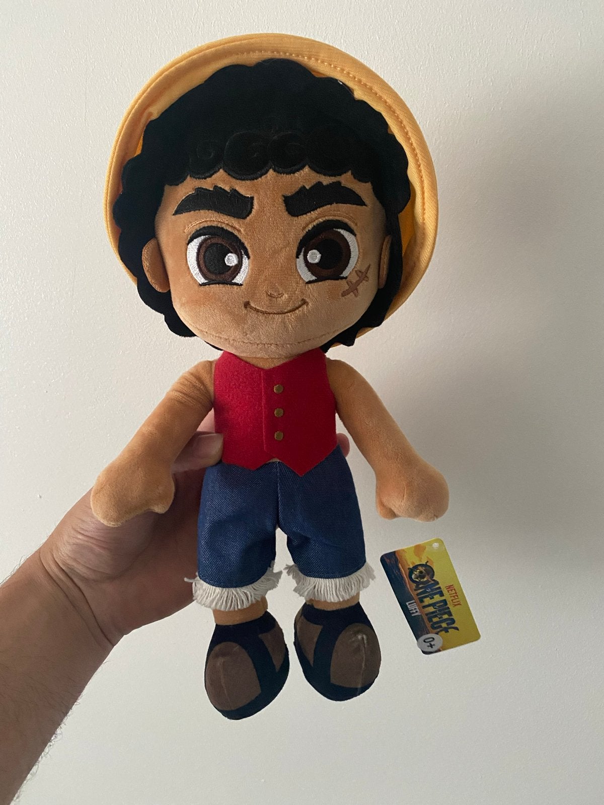 One Piece Luffy Knuffel - Netflix Live Action, Overige merken, Overige karakters, Overige typen, Ophalen of Verzenden