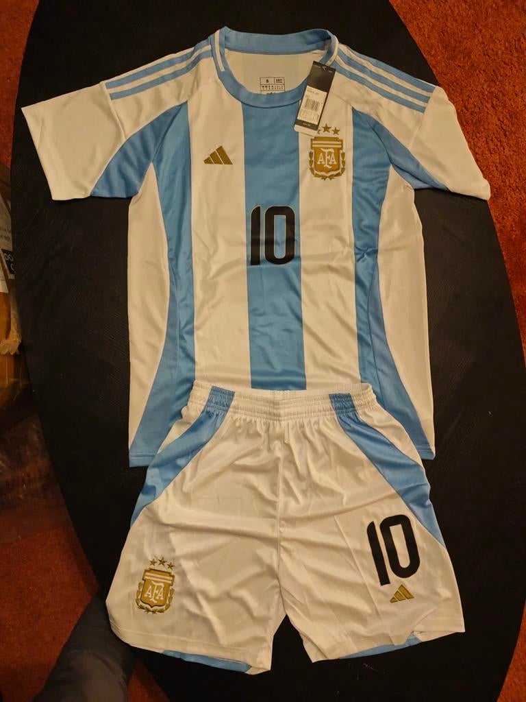 Argentinië Thuistenue Messi #10 - Nieuw, Maat M, Ophalen of Verzenden, Nieuw, Set