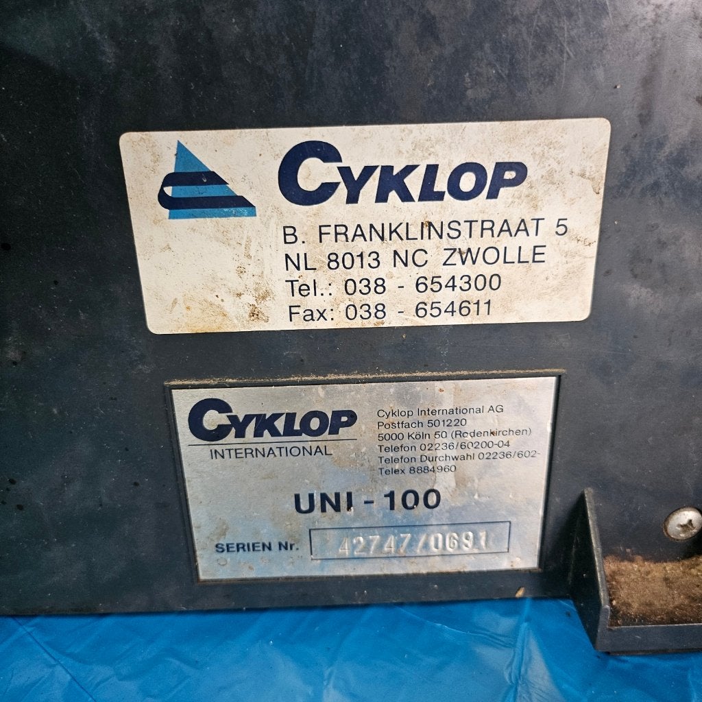 CYKLOP PLAKBAND DISPENSER + 6 ROLLEN GEWAPEND PLAKBAND, Doe-het-zelf en Verbouw, Kratten en Dozen, Ophalen, Gebruikt, Overige typen