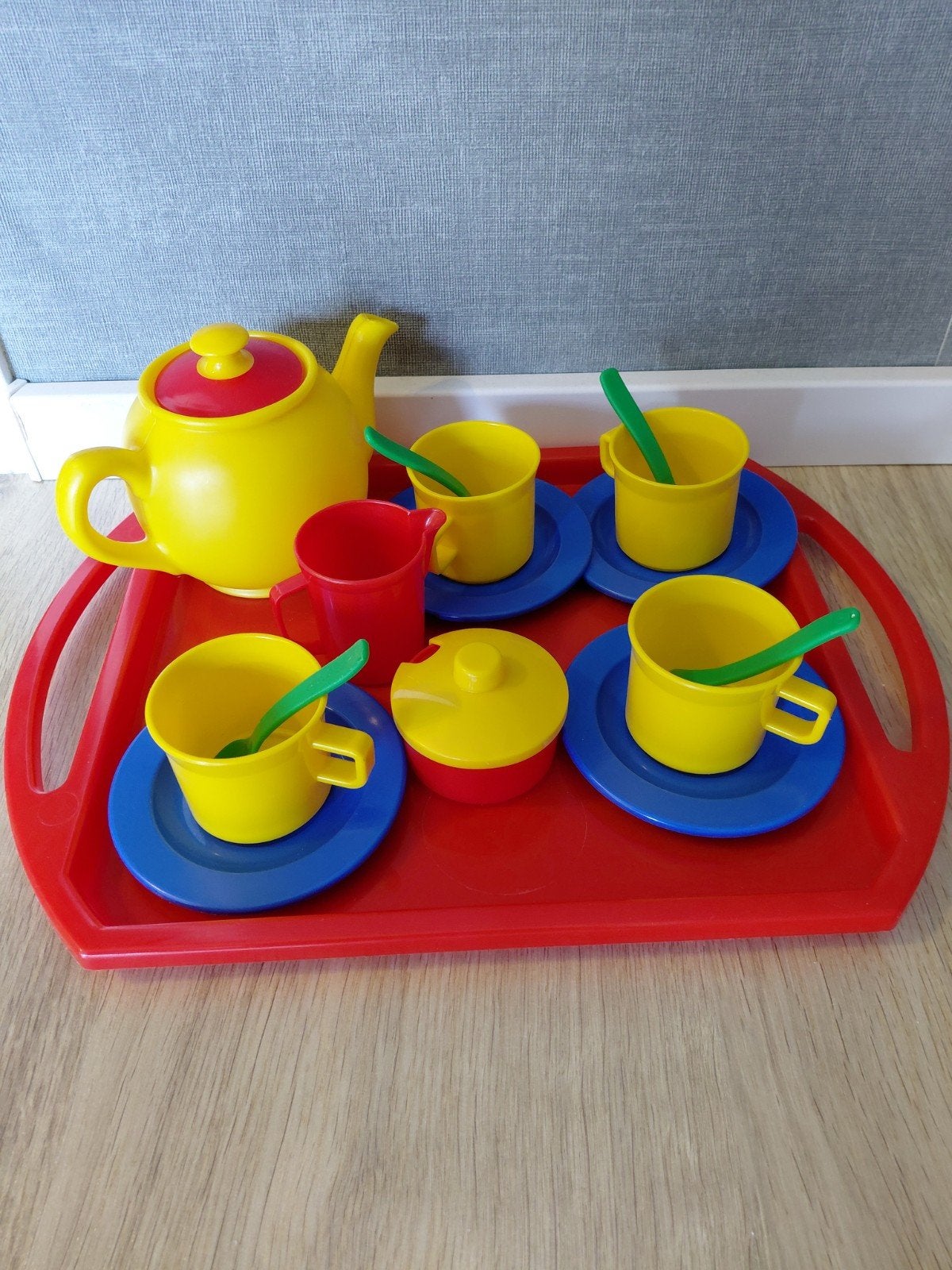 theeservies, Ophalen, Gebruikt, Kunststof, Speelkeuken-accessoire