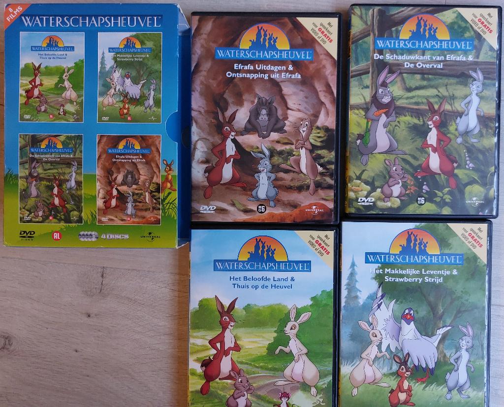 4DVDBOX Waterschapsheuvel (1999-2001) Compleet, Vanaf 6 jaar, Ophalen, Zo goed als nieuw