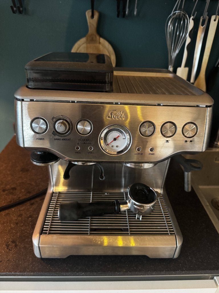 Solis Barista Pro 114, Witgoed en Apparatuur, Koffiezetapparaten, Ophalen, Espresso apparaat, Gemalen koffie, Niet werkend