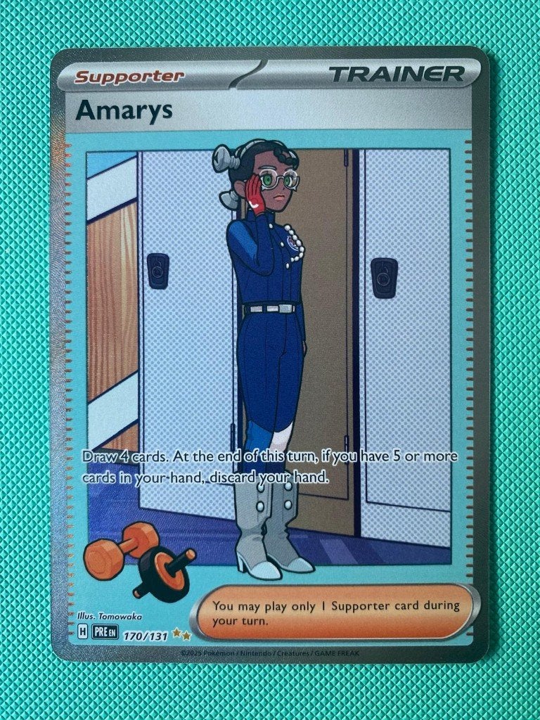 Amarys 170/131 PRE, Ophalen of Verzenden, Nieuw, Losse kaart, Foil