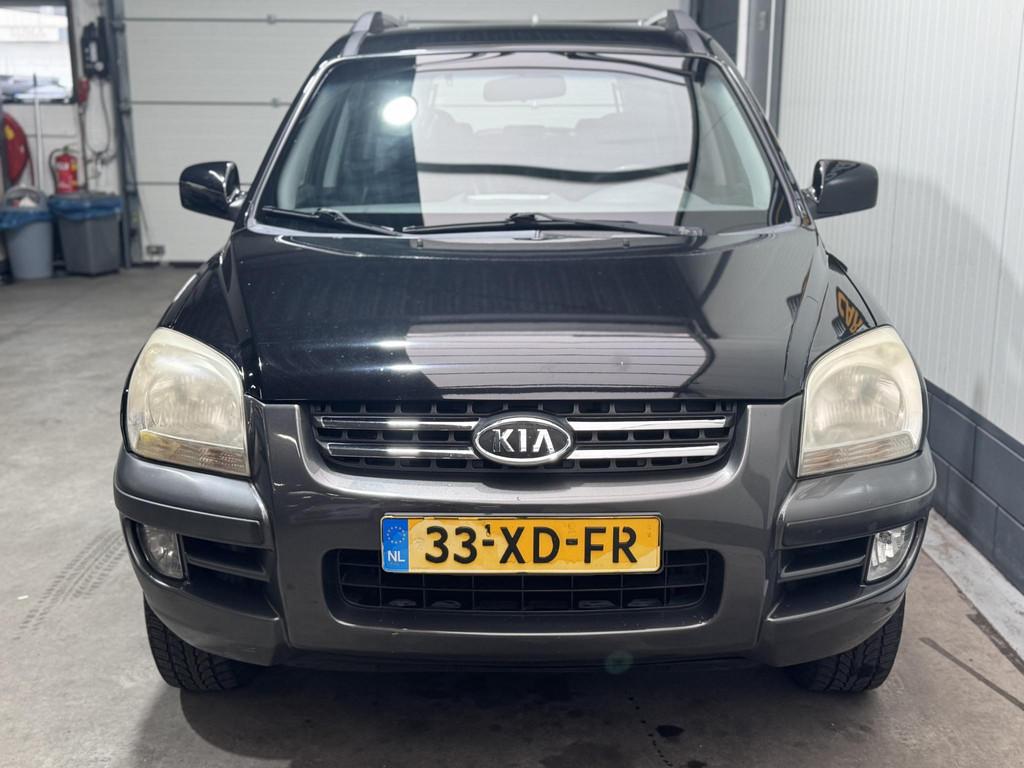 Kia Sportage 2.0 CVVT Adventure 4WD Super netjes 4X4 LPG, Auto's, Stof, Gebruikt, 4 cilinders, Zwart