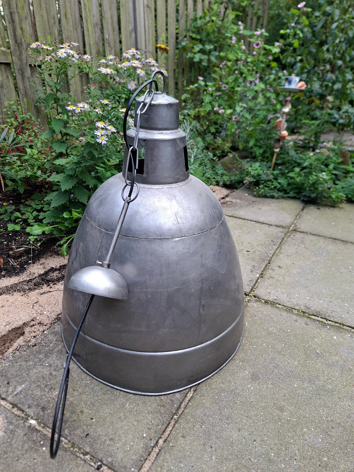 Grote industriële lamp  Ophalen Gouda, Gebruikt, Grijs, Industrieel, Ophalen