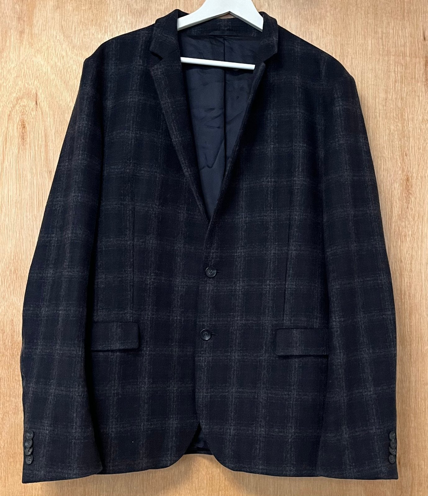 Hugo Boss colbert blazer jas wol - Maat 54, Ophalen of Verzenden, Zo goed als nieuw, Maat 52/54 (L), Blauw