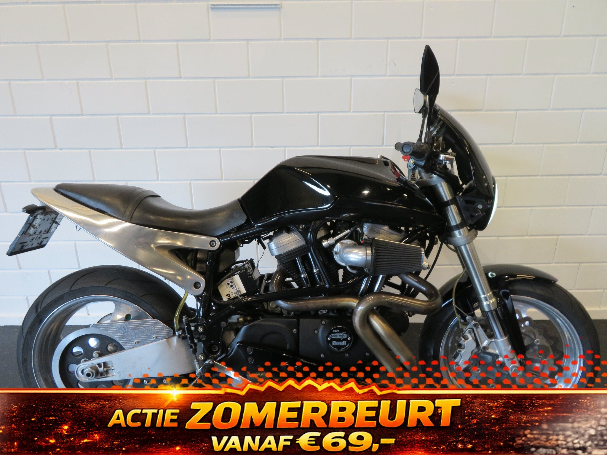 Buell X1 LIGHTNING SUPER! NETTO PRIJS? (bj 2000), Motoren, Motoren | Buell, Bedrijf, Naked bike