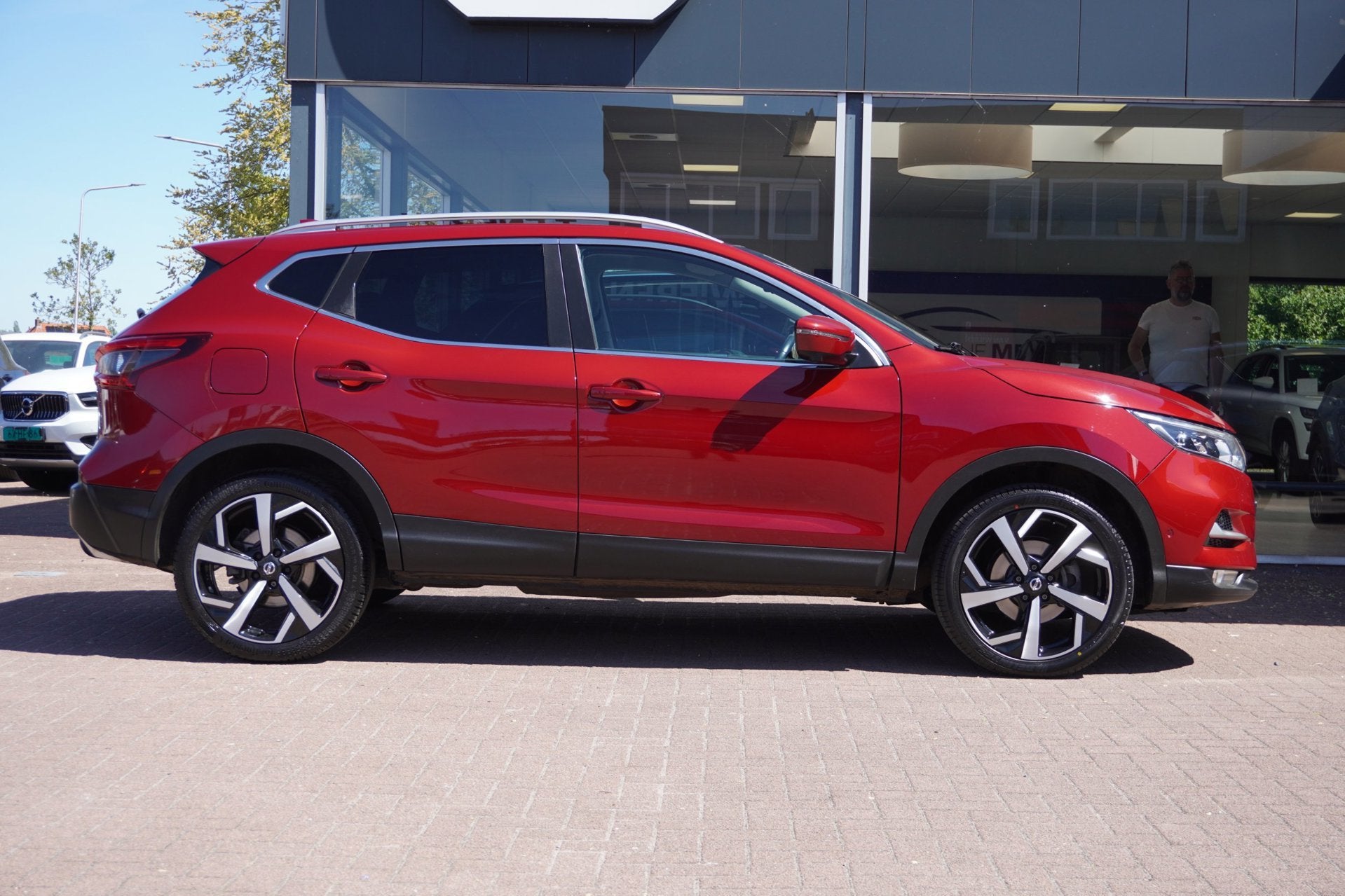 Nissan Qashqai 1.2 Tekna Airco | Panodak | Vol opties | Elek, Auto's, Voorwielaandrijving, Dealer onderhouden, Gebruikt, 4 cilinders