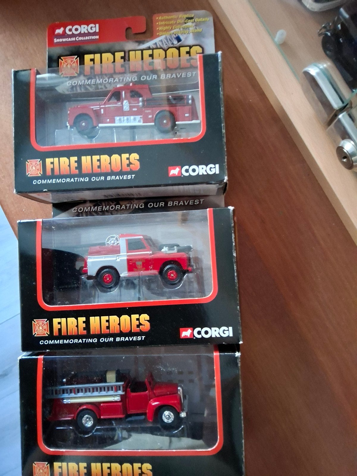 Corgi Fire Heroes Brandweerauto's - Set van 3, Ophalen of Verzenden, Nieuw, Auto, Corgi