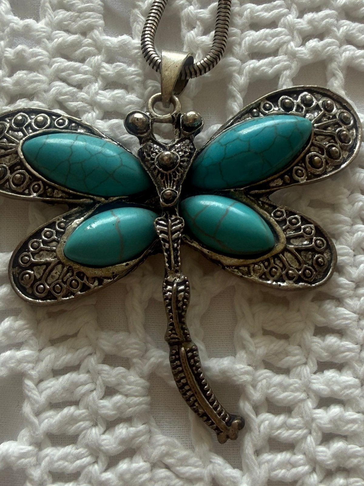 Libelle hanger, Ophalen of Verzenden, Zo goed als nieuw, Zilver, Overige materialen