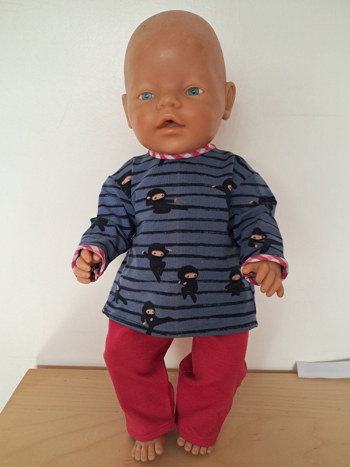 poppenkleertjes poppenkleding babypop 43 cm, Ophalen of Verzenden, Nieuw, Babypop