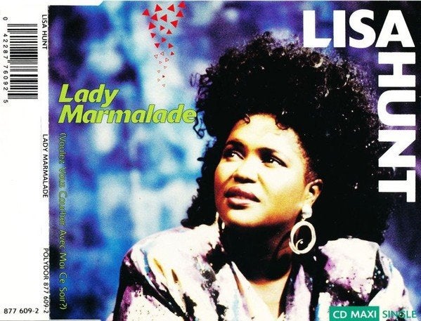 Lisa Hunt – Lady Marmalade (Voulez Vous Coucher Avec Moi), Verzenden, Maxi-single, Dance, Zo goed als nieuw