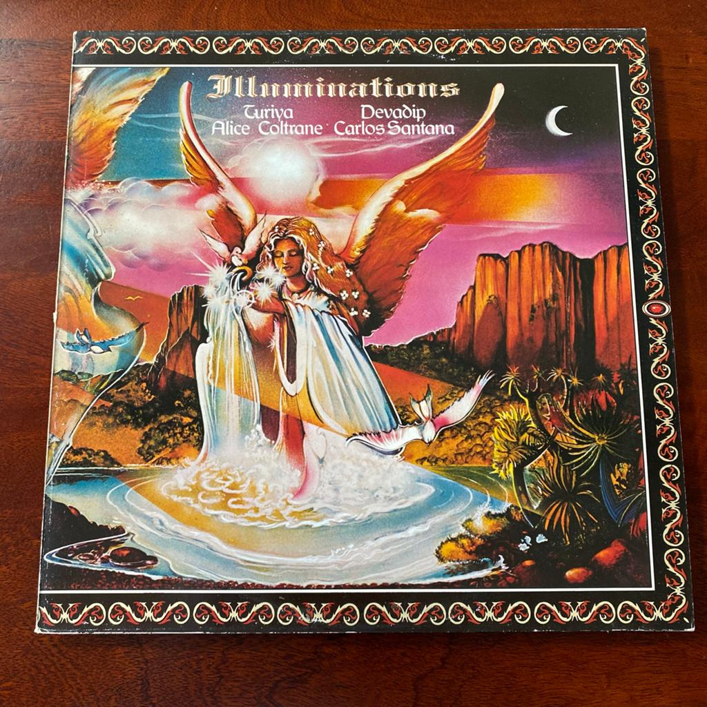 Illuminations - Carlos Santana & Alice Coltrane LP, Ophalen of Verzenden, Gebruikt, 12 inch