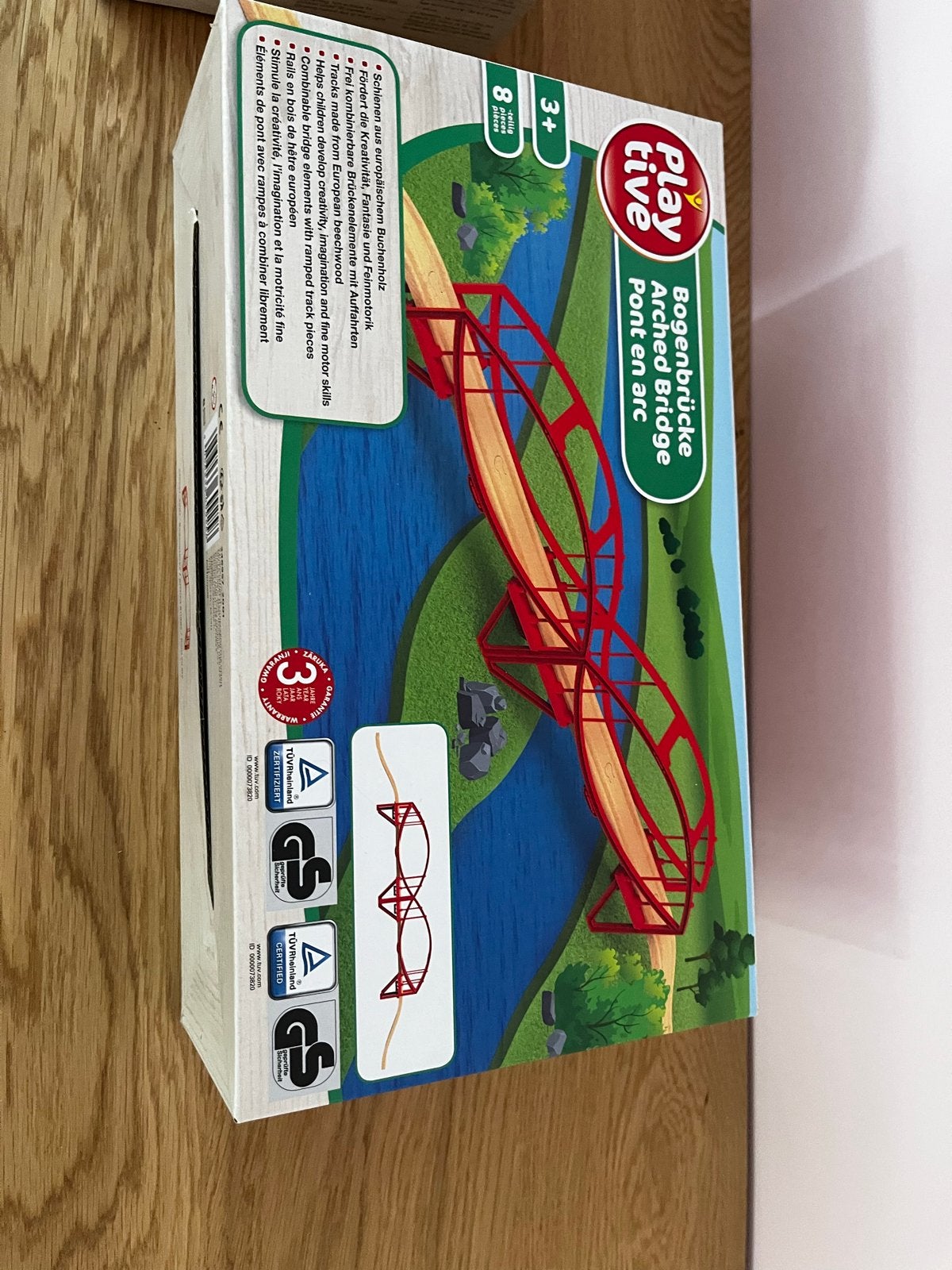 Playtive Houten Treinbaan Boogbrug, Ophalen of Verzenden, Gebruikt, Overige typen