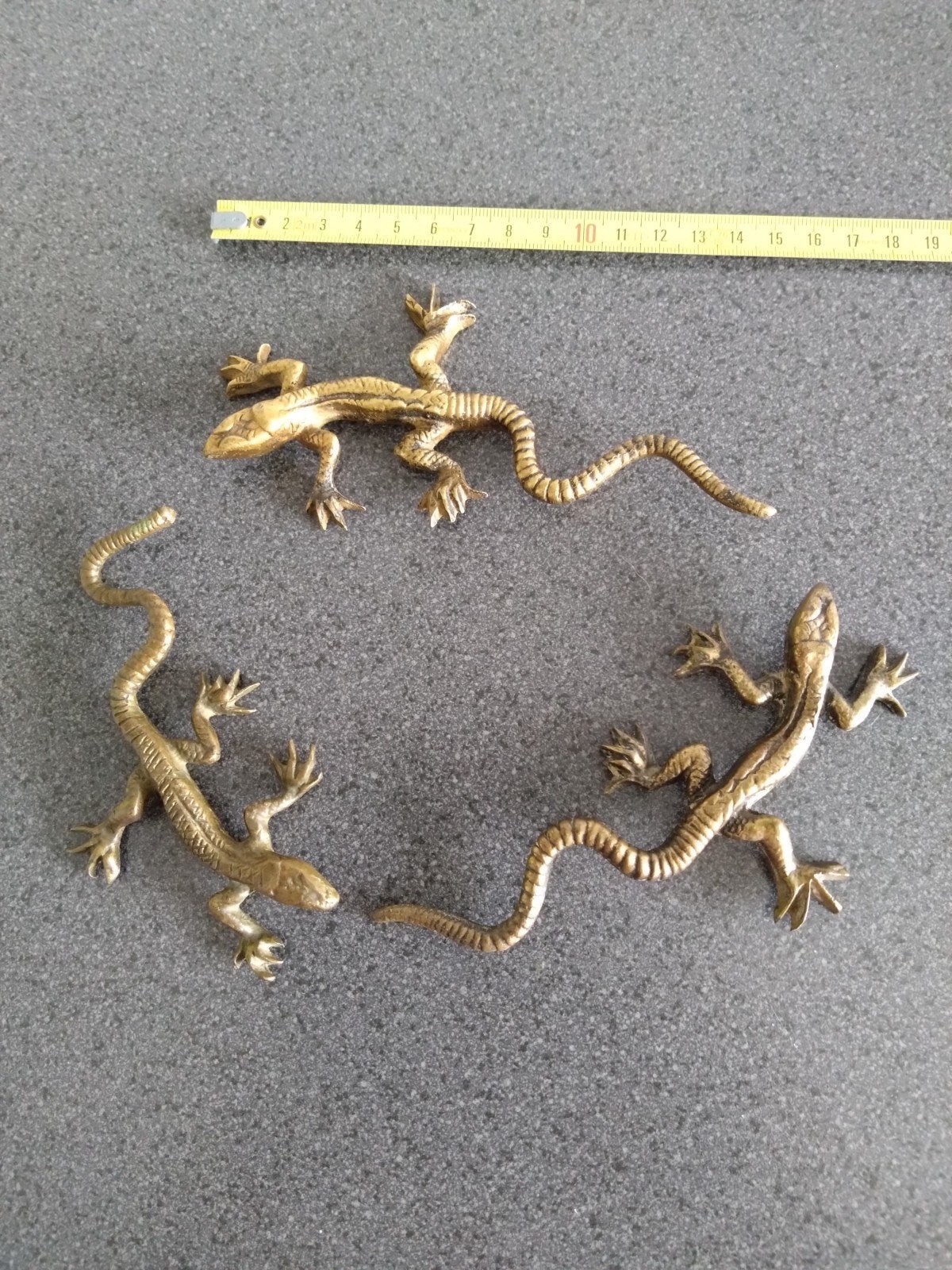 Salamanders, origineel en massief., Ophalen of Verzenden, Koper