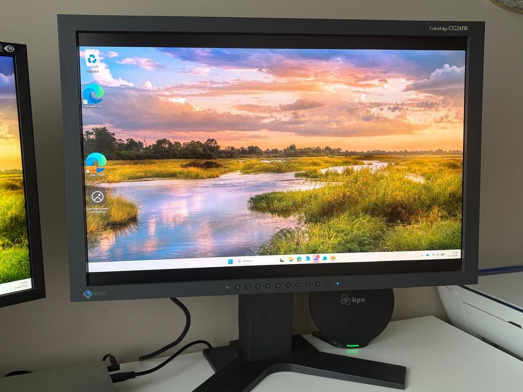 Eizo ColorEdge CG241W monitor, Computers en Software, IPS, Full HD, Ophalen of Verzenden, Zo goed als nieuw