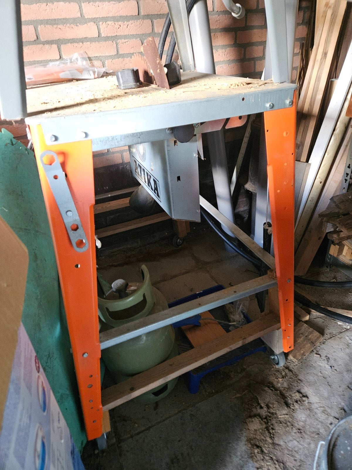 Atika HT 315 Tafelcirkelzaag - Krachtig en Betrouwbaar, Ophalen, Gebruikt, Cirkelzaag, 70 mm of meer
