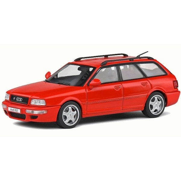 Audi Avant RS2 1995 Rood Modelauto 1/43 Solido, Solido, Auto, Solido, Nieuw