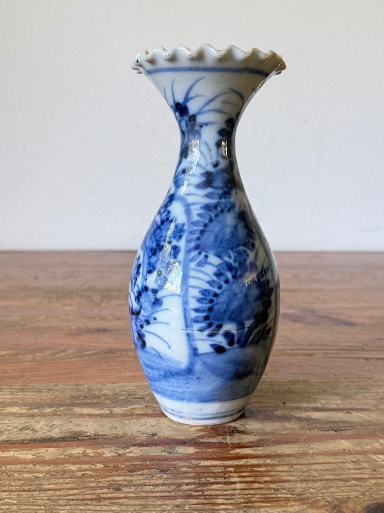 Kraagvaas / balustervaas - Japan / Arita - porselein, Ophalen of Verzenden
