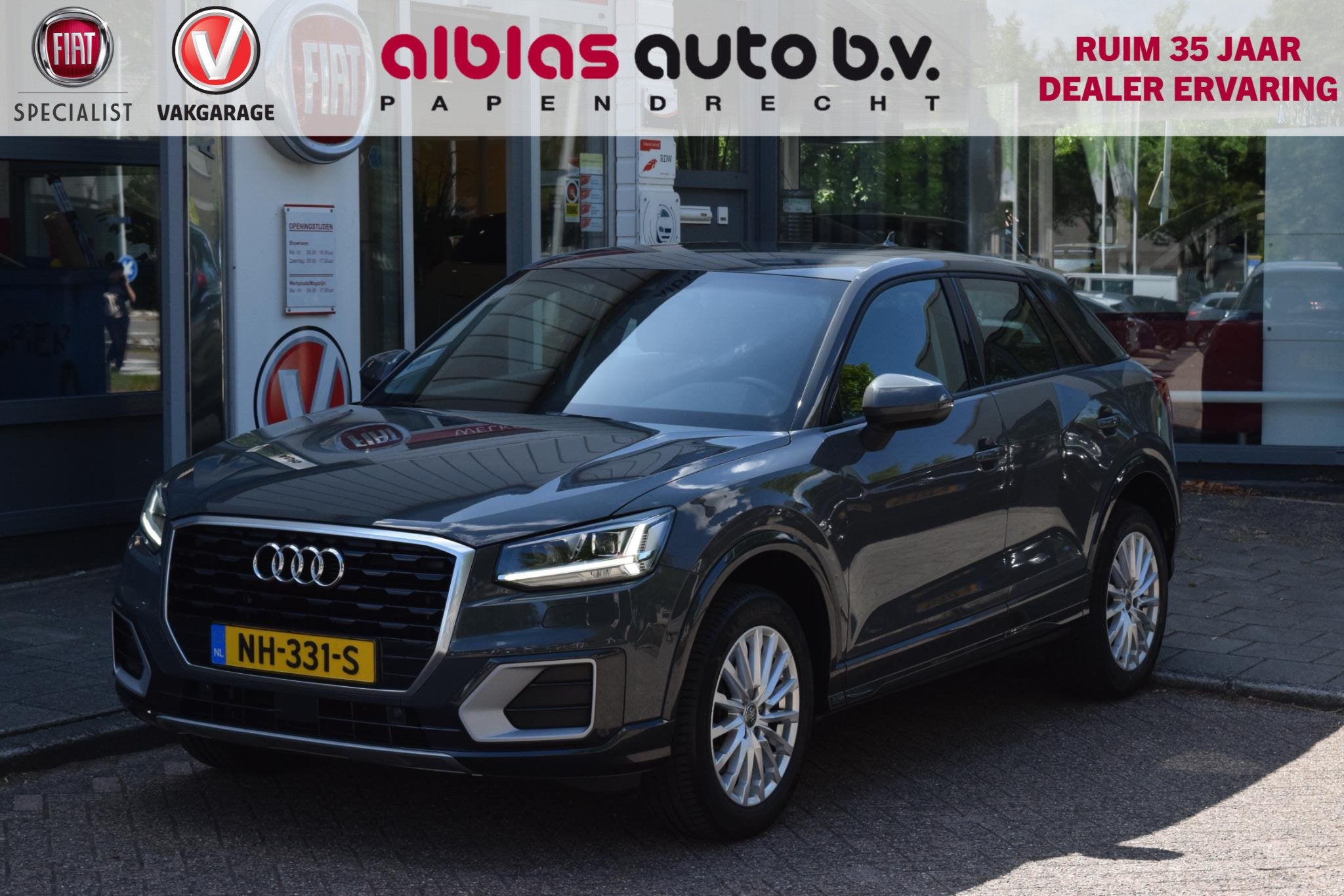 Audi Q2 1.4 150pk|Virtual|Leer|Camera|Elek.klep|ACC, Gebruikt, 4 cilinders, 150 pk, 19 km/l
