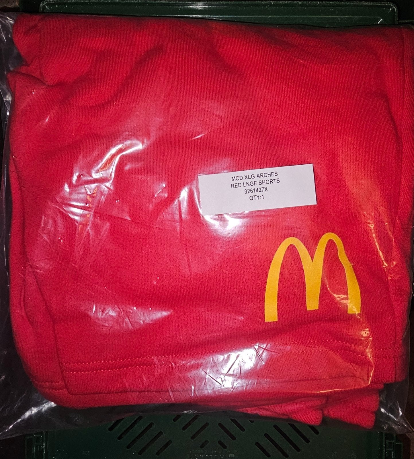 McDonald's Lounge Shorts Rood - Maten M & XL, Maat 48/50 (M), Nieuw, Ophalen of Verzenden, McDonald's