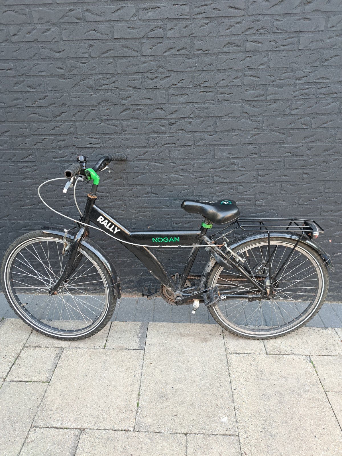Jongensfiets kinderfiets Nogan Rally, Ophalen, Gebruikt, Terugtraprem, 24 inch