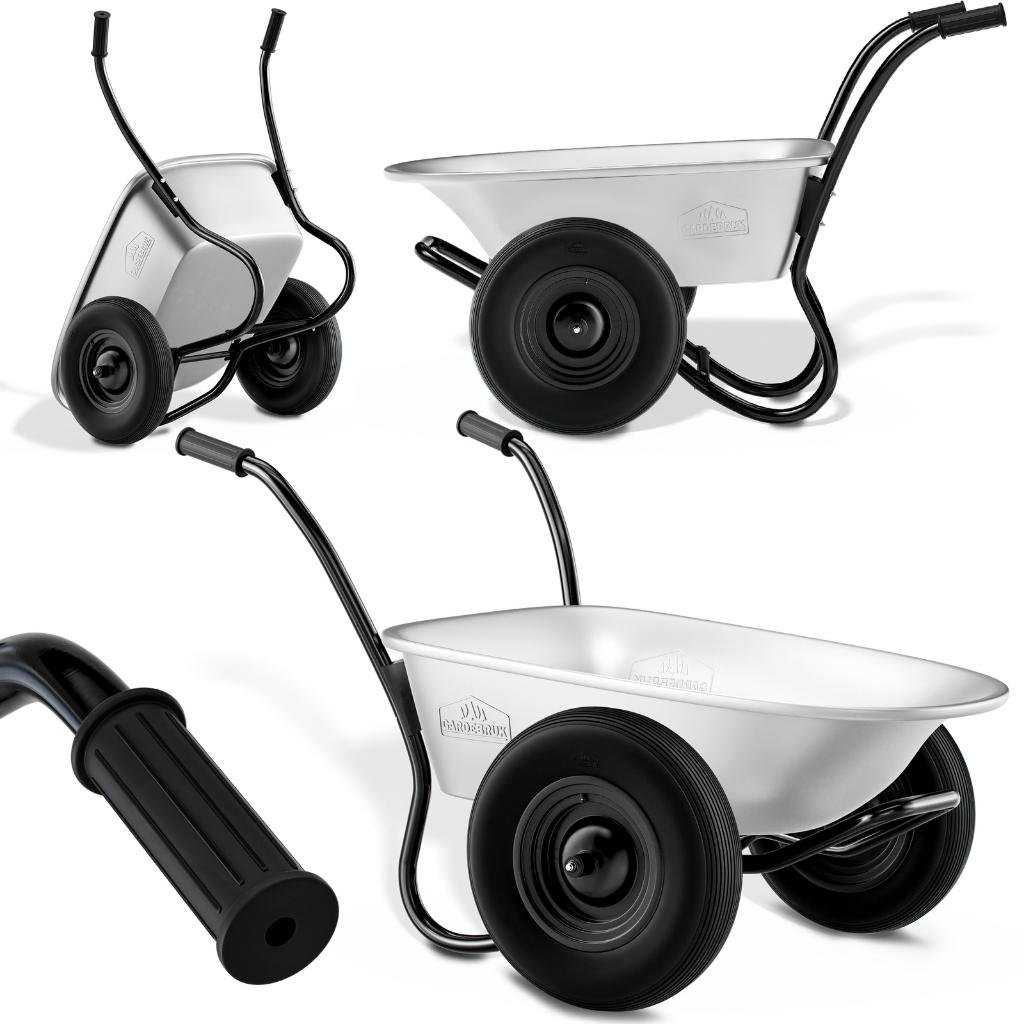 Kruiwagen handkar tuinkar met 2 wielen 100L GRATIS BEZORGD!, Overige merken, Verzenden, Nvt, Nvt