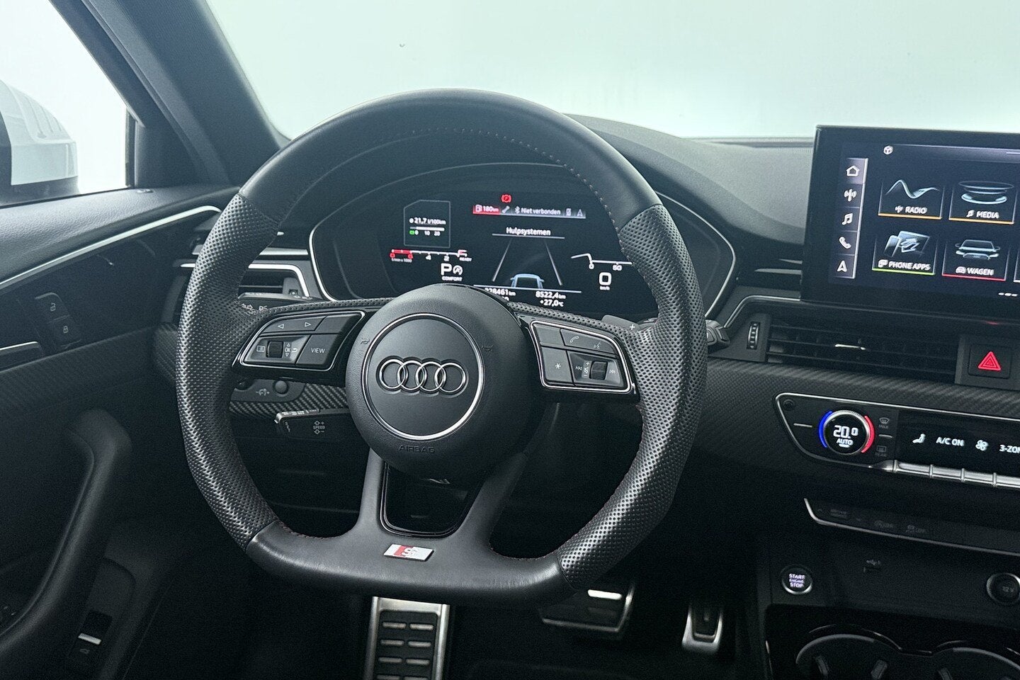 Audi A4 Avant 35 TFSI S edition (ACHTERUITRIJCAMERA, CRUISE, Automatische klimaatregeling, Gebruikt, Euro 6, 4 cilinders