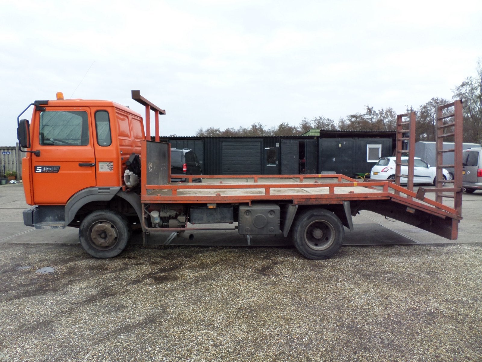 Renault midliner S150 MMBS voertuig met kenteken oprijwagen, Achterwielaandrijving, Overige kleuren, Renault, Overige kleuren