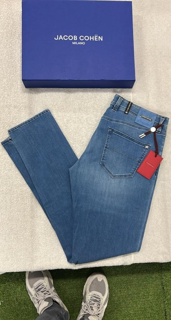 Tramarossa Leonardo Slim Jeans Spijkerbroek D619 - Nieuw W40, Kleding | Heren, Blauw, ., Tramarossa, Ophalen of Verzenden