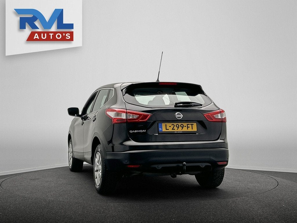 Nissan Qashqai 1.2 Visia | Trekhaak | Cruise/Control | Telef, Auto's, Nissan, Voorwielaandrijving, Parkeersensor, Stof, Gebruikt