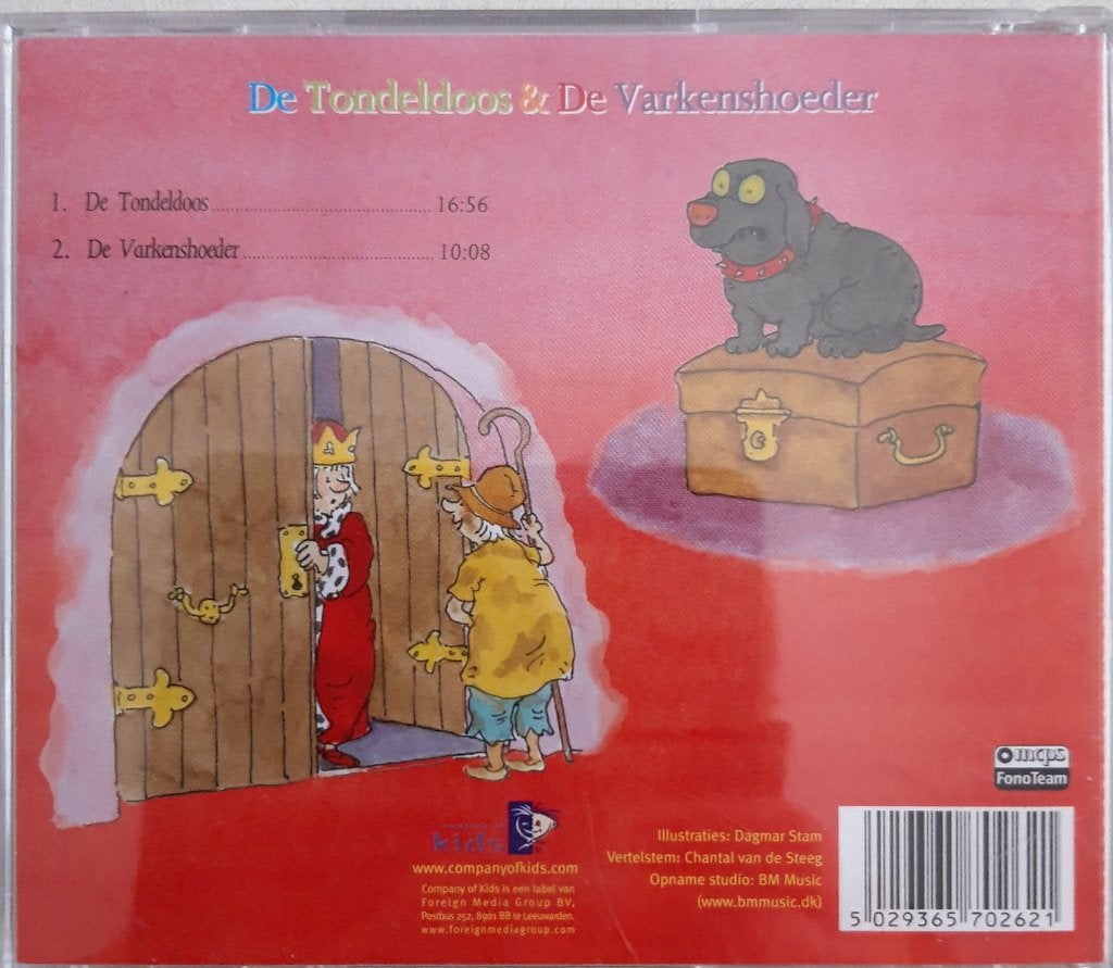 Hans Christian Andersen luisterboek Tondeldoos Varkenshoeder