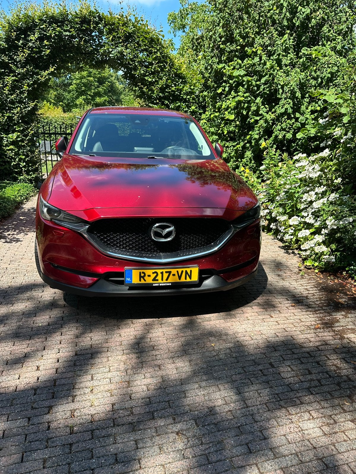 Mazda CX-5 2.0 Skyactiv-g 160pk 4WD Aut 2018 Rood, Auto's, Automaat, 1998 cc, 15 km/l, 4 cilinders