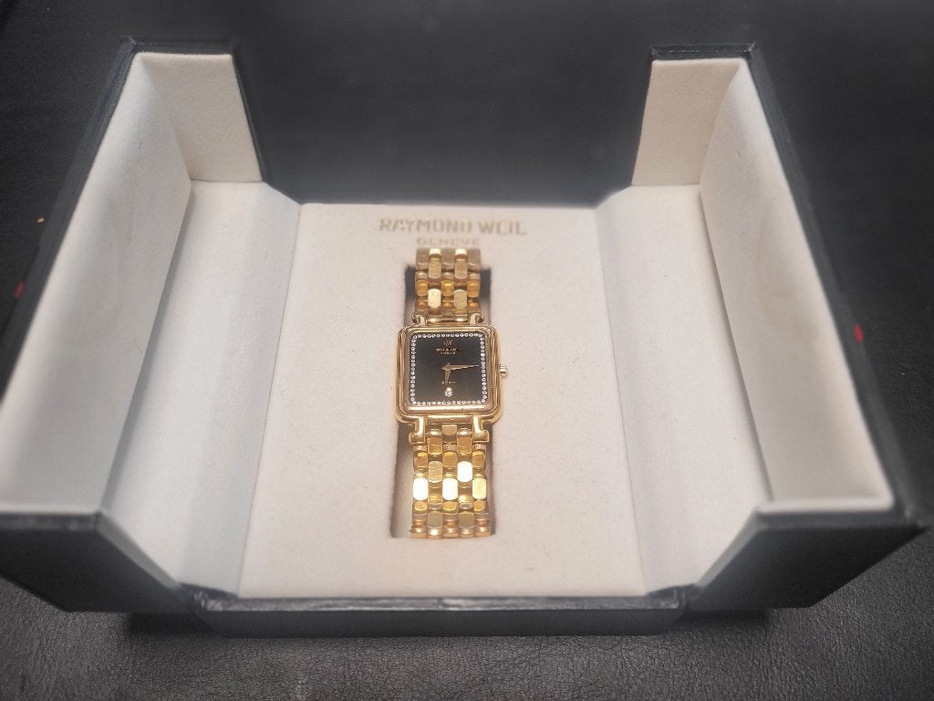 Zeldzaam Raymond Weil vintage horloge, Overige merken, Polshorloge, Ophalen of Verzenden, Zo goed als nieuw