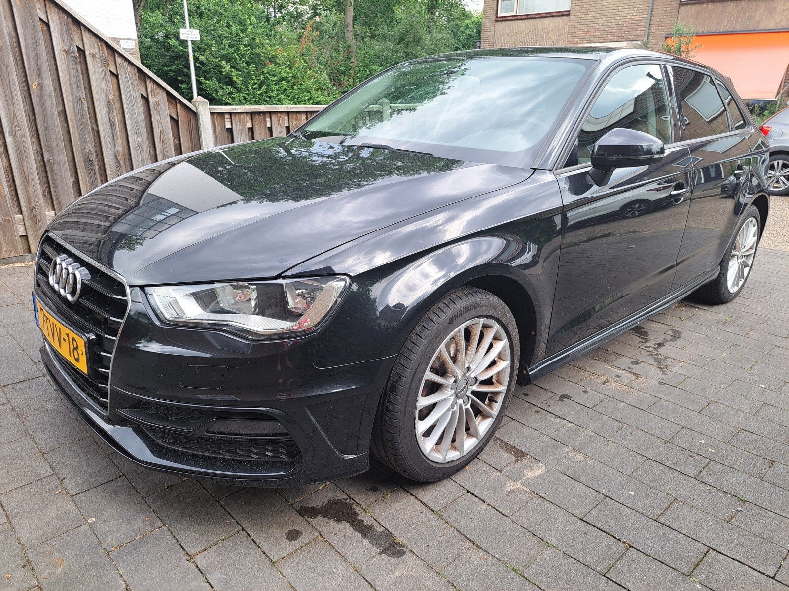 Audi A3 Sportback 1.4 TFSI g-tron Automaat | Leder | Airco, Auto's, Zwart, CNG (Aardgas), Zwart, 1395 cc