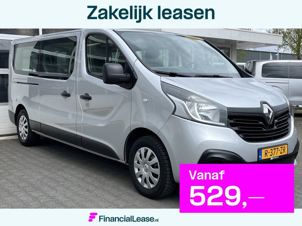 Renault Trafic Passenger 9 persoons 1.6 dCi BTW / BPM vrij m, Voorwielaandrijving, Stof, Gebruikt, 2000 kg