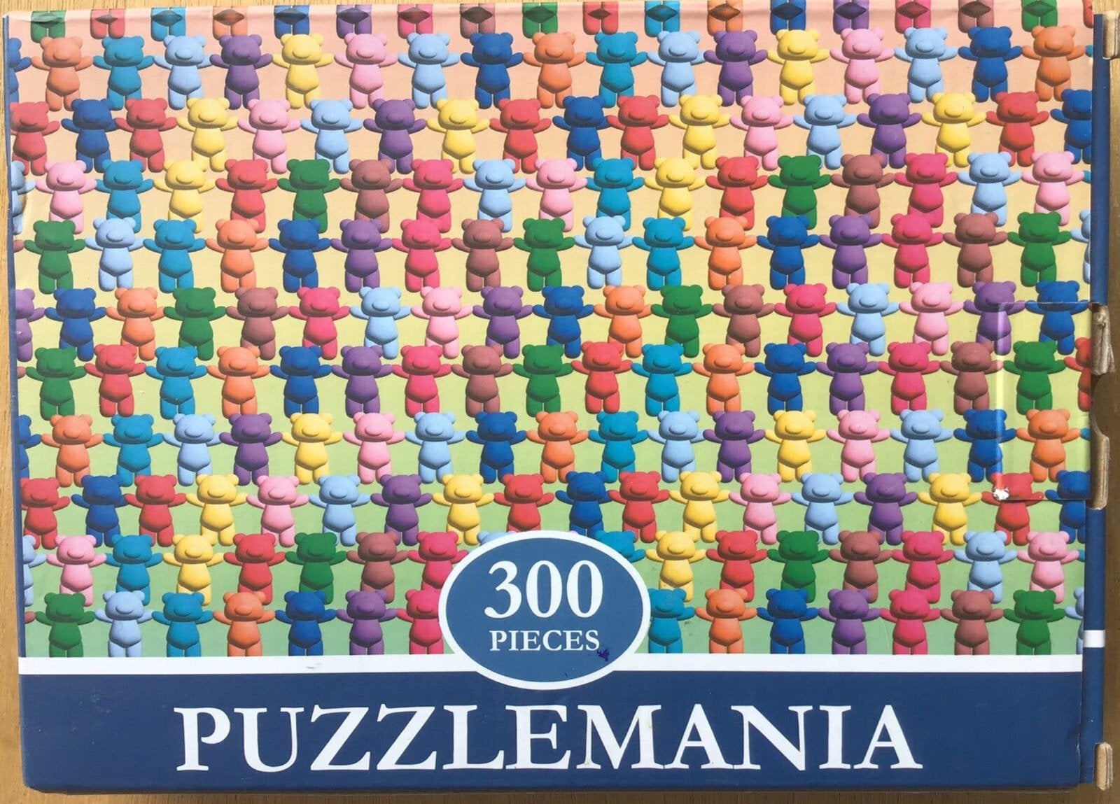 Puzzlemania impossible puzzel beren - 300 stukjes - ZGAN, Verzenden, Minder dan 500 stukjes, Zo goed als nieuw, Legpuzzel
