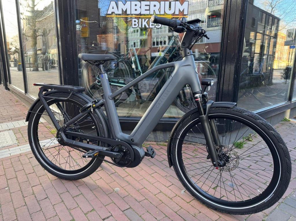 Gazelle Eclipse C380 Heren Grijs mat 61cm 2025, Fietsen en Brommers, Elektrische fietsen, Gebruikt, -, - 0
-, NL, -