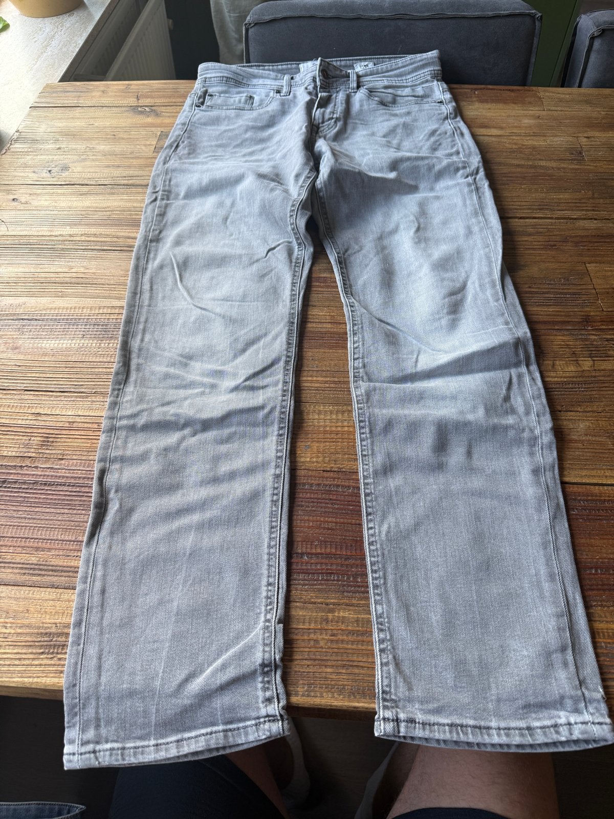 Lewis ReFill Straight Fit Jeans - Grijs 33, Ophalen of Verzenden, Zo goed als nieuw, Grijs, W33 - W34 (confectie 48/50)