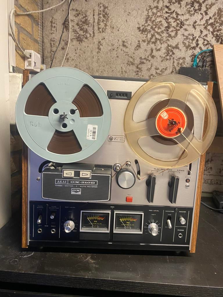 Akai GX-210D bandrecorder, Audio, Tv en Foto, Bandrecorders, Ophalen, Bandrecorder