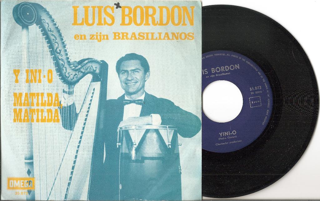 Luis Bordon En Zijn Brasilianos – Y Ini-O, Cd's en Dvd's, Ophalen of Verzenden, Zo goed als nieuw, Pop
