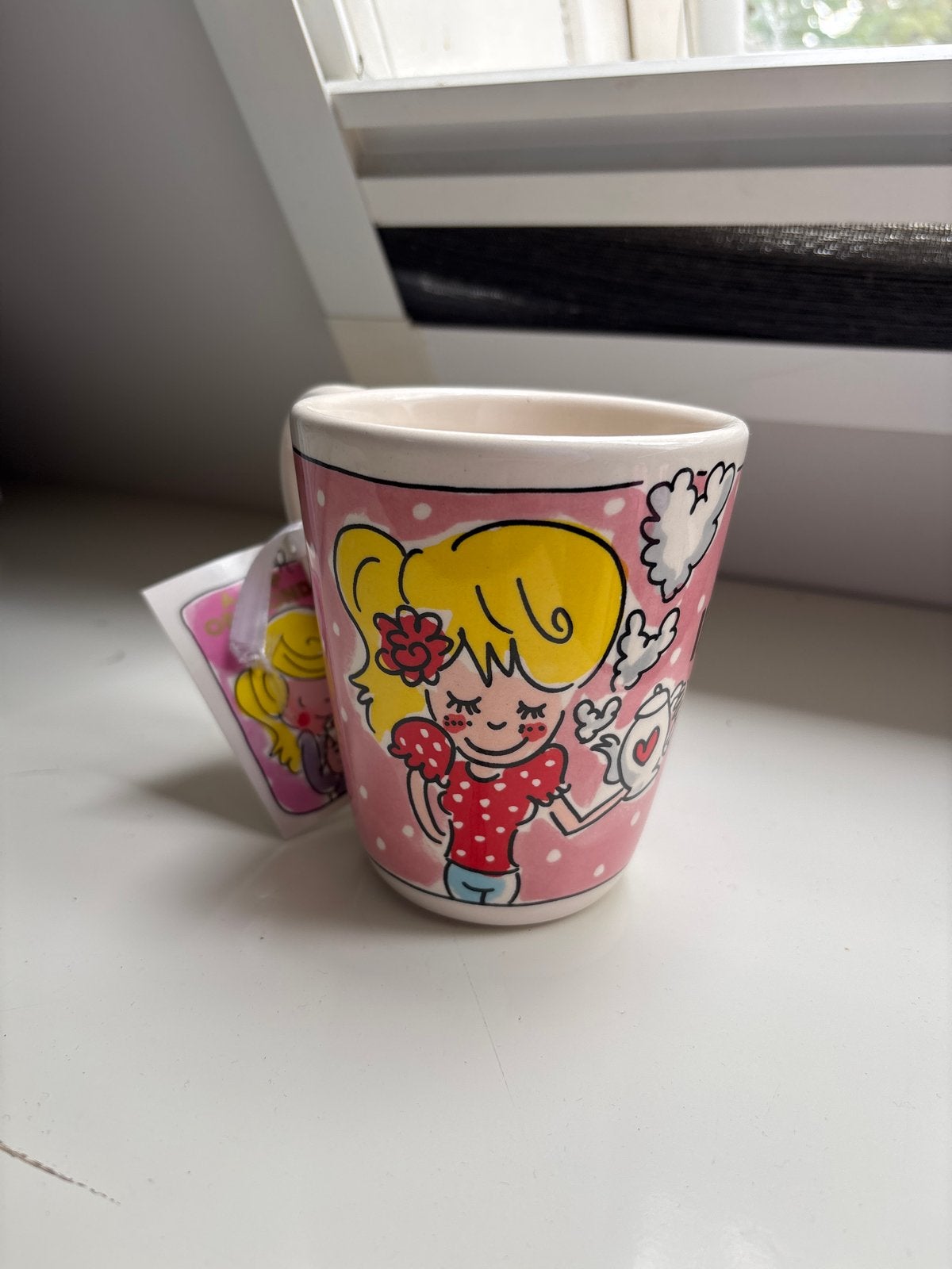 Blond Amsterdam I'm in love mok - Nieuw met label, Huis en Inrichting, Blond Amsterdam, Overige typen, Nieuw, Ophalen of Verzenden