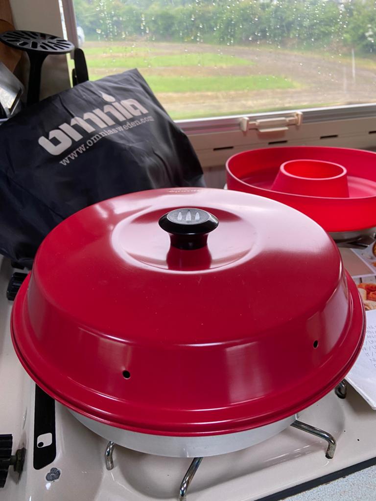 omnia oven camper, Ophalen of Verzenden, Gebruikt