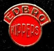 Edbro speld- zilverkleur rood gelakt, Verzenden, Gebruikt, Transport, Speldje of Pin