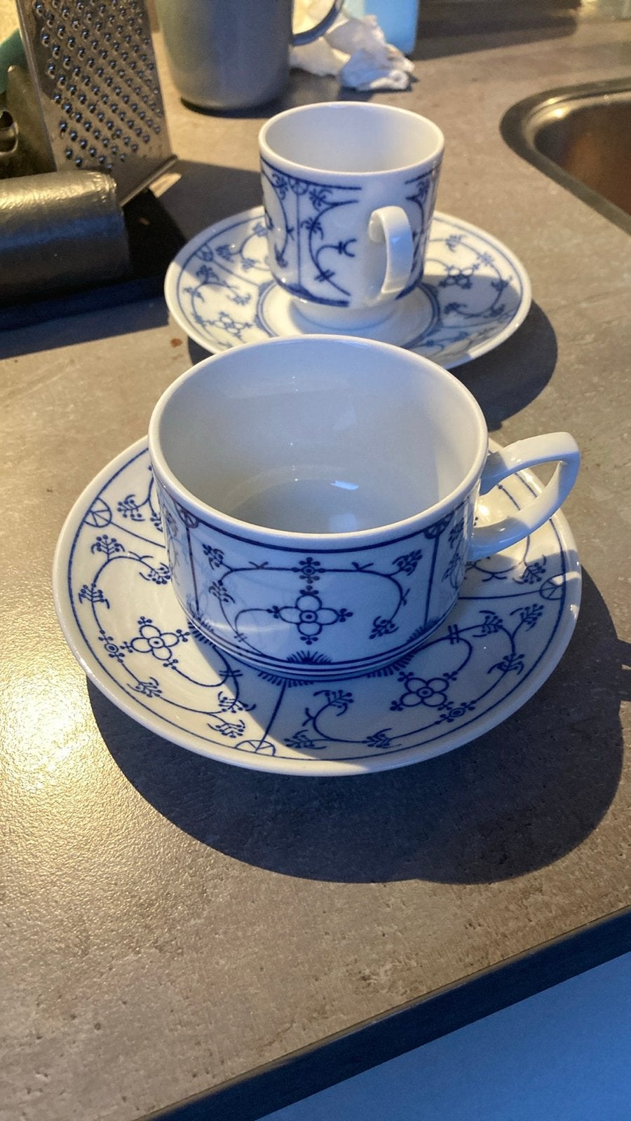Jäger Eisenberg Original Blau Saks theekopjes, Ophalen