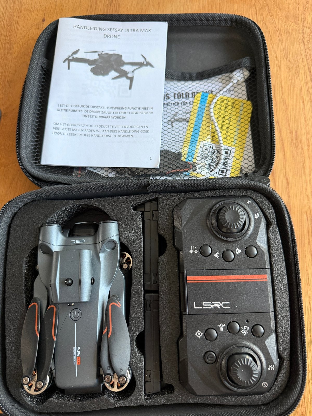 sefsay ultra max drone, Ophalen, 100 tot 1000 meter, Extra accu('s), Overige merken