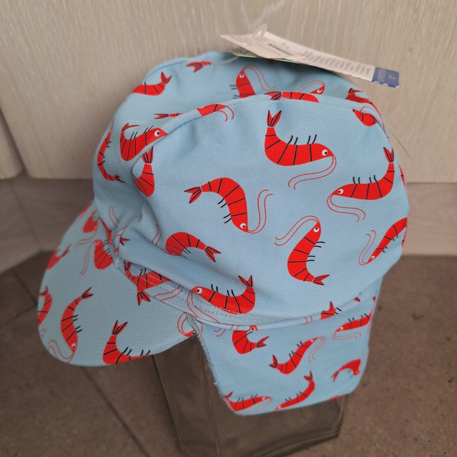 Babypet unisex babyzonnehoed m nekflap peuterpet kleuterpet, Kinderen en Baby's, Babykleding | Petten en Hoeden, Nieuw, Jongetje of Meisje